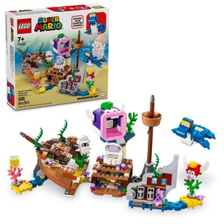 Foto 1 | Foto 1 | Venta Internacional - Set De Expansión Lego Super Mario Dorrie's Sunken Shipwreck 714