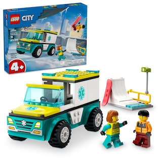 Foto 1 | Foto 1 | Venta Internacional - Set De Construcción De Juguetes Lego City Emergency Ambulance 60403