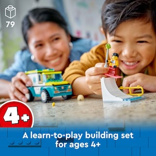 Foto 2 | Foto 2 | Venta Internacional - Set De Construcción De Juguetes Lego City Emergency Ambulance 60403