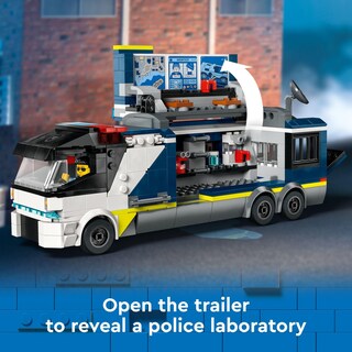 Foto 3 | Foto 3 | Venta Internacional - Camión Móvil De Laboratorio Criminalístico Lego City Police De Juguete Con Minifiguras