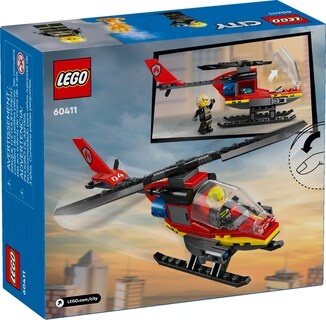 Foto 6 | Foto 6 | Venta Internacional - Set De Construcción Lego City Fire Rescue Helicopter 60411