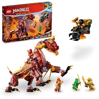 Foto 1 | Foto 1 | Venta Internacional - Set De Juguetes De Construcción Lego Ninjago Heatwave Transforming Lava Dra