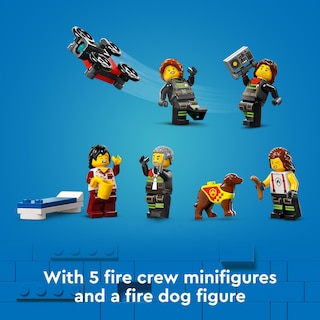 Foto 6 | Foto 6 | Venta Internacional - Estación De Bomberos Lego City De Juguete Con Camión De Bomberos 60414 Para Niños Mayores De 6 Años