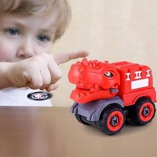 Foto 3 | Foto 3 | Venta Internacional - Set De Juguetes Diy Para Construir Tuercas Para Excavadoras De Vehículos De Construcción