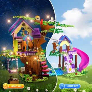 Foto 4 | Foto 4 | Venta Internacional - Juguete Para Construir Casas En Un Árbol Hogokids Con Luz Led, 751 Unidades