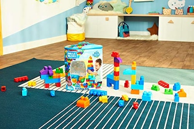Foto 5 | Foto 5 | Venta Internacional - Bolsa Building Blocks Mega Bloks First Builders De 80 Piezas