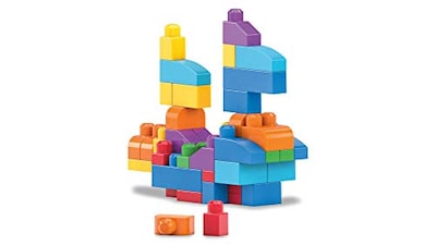 Foto 7 | Foto 7 | Venta Internacional - Bolsa Building Blocks Mega Bloks First Builders De 80 Piezas