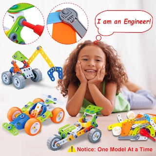 Foto 3 | Foto 3 | Venta Internacional - Juguete De Construcción Tsomtto 10 En 1 Stem, 167 Piezas, Para Niños De 5 A 8 Años