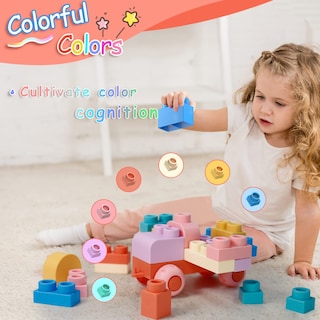 Foto 5 | Foto 5 | Venta Internacional - Set De Bloques De Construcción Chenxuanbro Stem Para Niños De 18 A 6 Años En Edad Preescolar