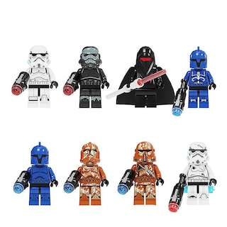 Foto 1 | Foto 1 | Venta Internacional - Set De Minifiguras Con Personajes De Star Wars 8, 4,5 Cm De Altura