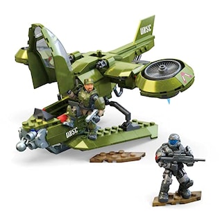 Foto 2 | Foto 2 | Venta Internacional - Set De Construcción Mega Halo Toys Vehicle Unsc Hornet Con 2 Figuras