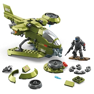Foto 3 | Foto 3 | Venta Internacional - Set De Construcción Mega Halo Toys Vehicle Unsc Hornet Con 2 Figuras