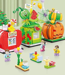 Foto 4 | Foto 4 | Venta Internacional - Lámpara Building Block Diy Para Niños De 4 A 6 Años, Con 200-400 Piezas