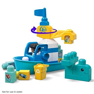 Foto 4 | Foto 4 | Venta Internacional - Juguete De Construcción Mega Bloks Fisher Price Preschool Green Tow
