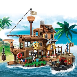 Foto 6 | Foto 6 | Venta Internacional - Juego De Ladrillos De Construcción Mesiondy Pirate Ship 573 Piezas Para Niños Mayores De 8 Años