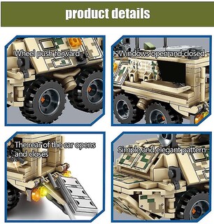 Foto 3 | Foto 3 | Venta Internacional - Bloques De Construcción: Tanque Panzer Militar De Juguete Modelo Ww2