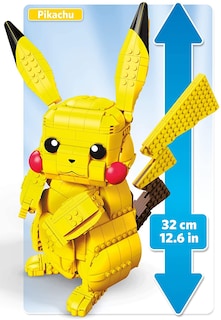 Foto 3 | Foto 3 | Juego de Bloques Mega Construx Pokémon Jumbo Pikachu - Venta Internacional