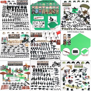 Foto 2 | Foto 2 | Building Block Toy Oenux Ww2 Military Army Mini Us Army - Venta Internacional.