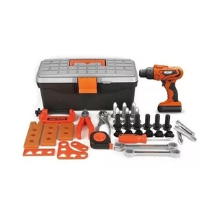 Foto 1 | Foto 1 | Toy Box Tools, 35 Piezas, Con Destornillador A Batería - Venta Internacional.