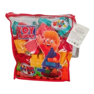 Foto 1 | Foto 1 | Bloques De Construcción Mega Blocks Armables, 50 Piezas, Multicolor - Venta Internacional.