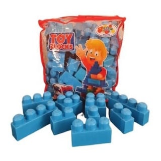 Foto 1 | Foto 1 | Building Blocks Mega Blocks Fab, 50 Piezas, Azules, Para Niños - Venta Internacional.