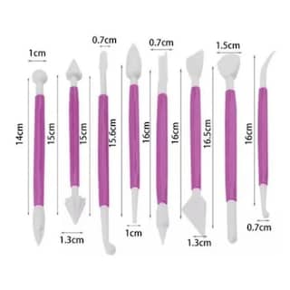 Foto 2 | Foto 2 | Juego De Herramientas De Modelado Para Moldear Fondant Y Pastelería (8 Piezas) - Venta Internacional.