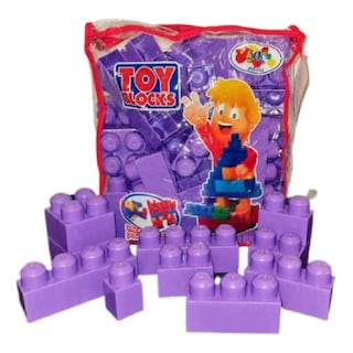 Foto 1 | Foto 1 | Bloques Mega Blocks Chilean Fab Armable Blocks, 50 Unidades, Color Morado - Venta Internacional.