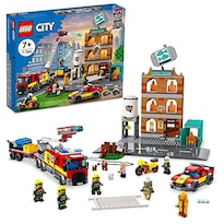 Juego De Juguetes De Construcción Lego City Fire Brigade 603 - Venta Internacional.