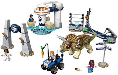 Foto 2 | Foto 2 | Lego Jurassic World Triceratops Rampage 75937 (447 Piezas) - Venta Internacional.