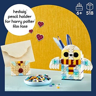 Foto 2 | Foto 2 | Portalápices Hedwig Lego Dots 41809, Diseño De Búho De Harry - Venta Internacional.
