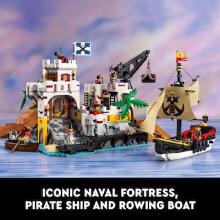 Foto 3 | Foto 3 | Kit De Construcción Lego Icons Eldorado Fortress Con Barco Pirata 103 - Venta Internacional.