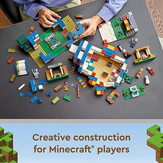 Foto 5 | Foto 5 | Juego De Juguetes De Construcción Lego Minecraft The Llama V - Venta Internacional.