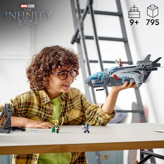 Foto 4 | Foto 4 | Lego Marvel The Avengers Quinjet 76248, Construcción De Nave - Venta Internacional.