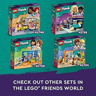 Foto 5 | Foto 5 | Lego Friends Liann's Room 41739, Juegos De Dormitorio Con Te - Venta Internacional.