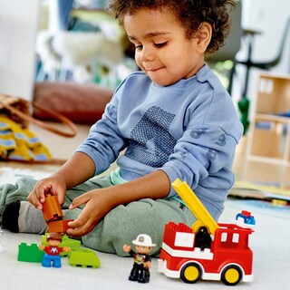 Foto 3 | Foto 3 | Camión De Bomberos Lego Duplo Town 10901 Bloques De Construcción (21 Piezas) - Venta Internacional.