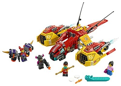 Foto 2 | Foto 2 | Lego Monkie Kid: Kit De Construcción De Juguetes Para Aviones Cloud Jet 80008 De Monkie Kid (529 Piezas) - Venta Internacional.