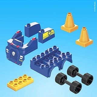 Foto 7 | Foto 7 | Mega Bloks Paw Patrol Chase's Patrol Car, Construyendo Juguetes Para Niños Pequeños - Venta Internacional.