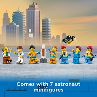 Foto 5 | Foto 5 | Juego De Juguetes De Construcción Lego City Rocket Launch Ce - Venta Internacional.