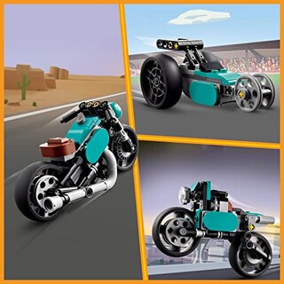 Foto 5 | Foto 5 | Motocicleta Vintage 3 En 1 De Juguete De Construcción Lego Creator 31135 - Venta Internacional.