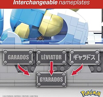 Foto 5 | Foto 5 | Set de Blocks Mega Gyarados Animado - Venta Internacional