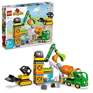 Foto 1 | Foto 1 | Lego Duplo Obra De Construcción (10990), Grúa De Juguete, Excavadora A - Venta Internacional.