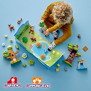 Foto 5 | Foto 5 | Lego Duplo Wild Animals Of Europe 10979, Aprendizaje Preesco - Venta Internacional.