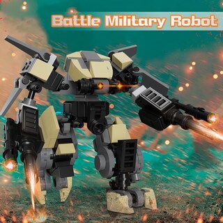 Foto 3 | Foto 3 | Kit de Construcción Battle Military Tech Robot - Venta Internacional