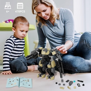 Foto 5 | Foto 5 | Kit de Construcción Battle Military Tech Robot - Venta Internacional