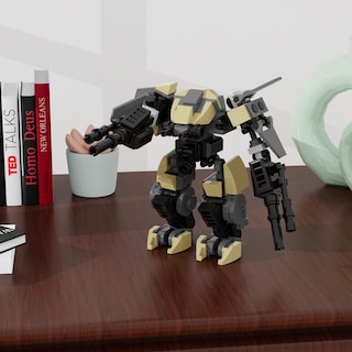 Foto 6 | Foto 6 | Kit de Construcción Battle Military Tech Robot - Venta Internacional