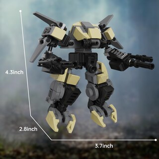 Foto 7 | Foto 7 | Kit de Construcción Battle Military Tech Robot - Venta Internacional