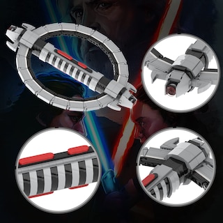 Foto 4 | Foto 4 | Set de Construcción Mooxi-moc Space Wars Imperial Inquisitor Lightsaber - Venta Internacional