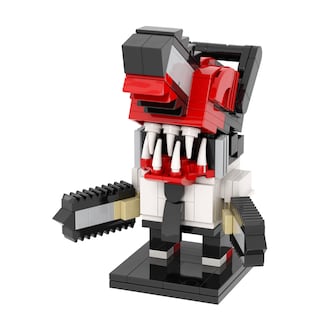 Foto 1 | Foto 1 | Set de Construcción Mooxi-moc Anime Chainsaw Figures Man Brick Mini Headz - Venta Internacional