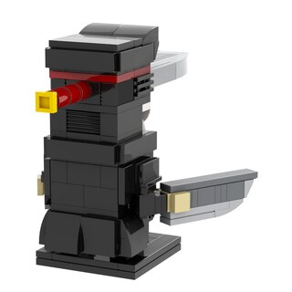 Foto 2 | Foto 2 | Set de Construcción Mooxi-moc Anime Samurai Sword Brick Mini Headz - Venta Internacional