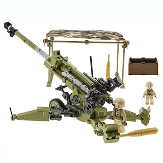 Foto 1 | Foto 1 | Tanque Militar Building Block con 2 Figuras de Soldados 258 Piezas - Venta Internacional